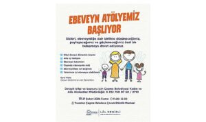 Çeşme Belediyesi’nden ebeveynlere destekleyici atölye