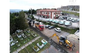 Kent Mezarlığı’ndaki su sorununa kalıcı çözüm