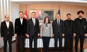 Başkan Çerçioğlu’na Gençlik ve Spor Bakan Yardımcısı Dr. Enes Eminoğlu’ndan Ziyaret