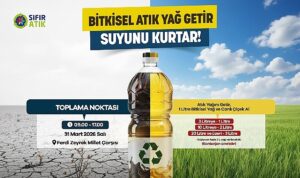 Manisa Büyükşehir’den Atık Yağını Getir Doğanı Koru Çağrısı