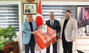 Kumluca Belediye Meclis üyelerinden Başkan Topaloğlu’na ziyaret