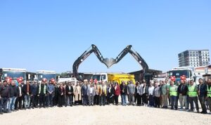 Nilüfer Belediyesi’nin yeni araçları yollarda