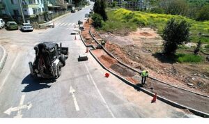 Başiskele’de trafik akışına yeni dokunuşlar