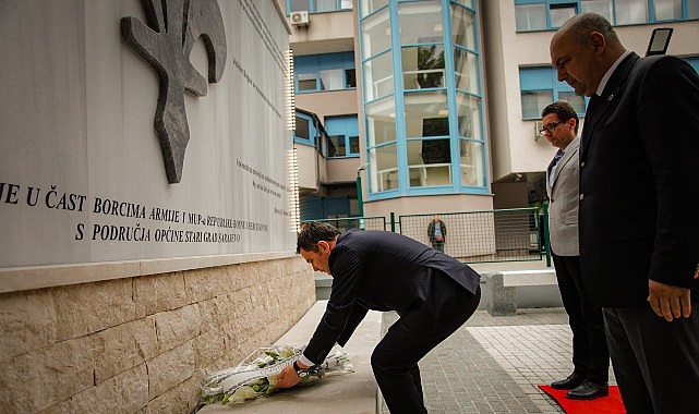 Başkan Aydın’dan Saraybosna’da Anlamlı Temas