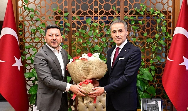 Başkan Rasim Arı’dan Vali Hüseyin Kök’e Hayırlı Olsun Ziyareti
