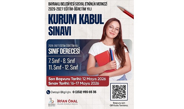 Bayraklı Belediyesi’nden Öğrencilere Ücretsiz Eğitim Desteği