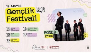 Bornova’da Gençlik Haftası sahnesi yerel sanatçılara emanet