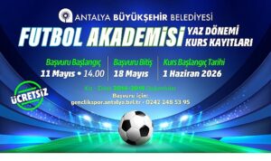 Büyükşehir Futbol Akademisi kayıtları başlıyor