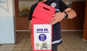 Didim’de Atık Piller Geri Dönüşüme Kazandırılıyor