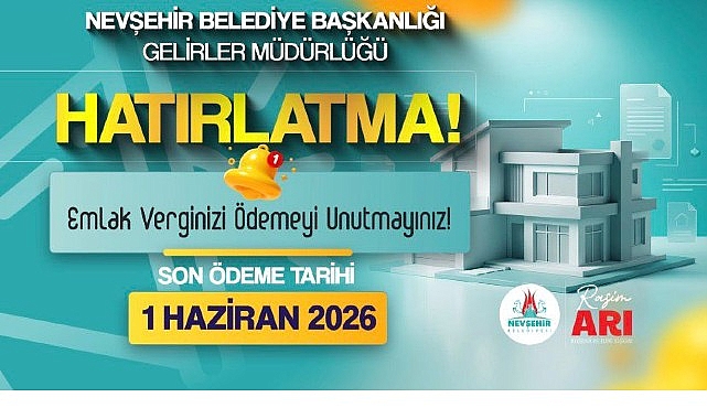 Hatırlatma; Verginizi Ödemeyi Unutmayın!