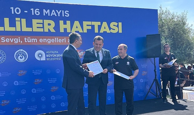 Kemer tarihinde ilk defa Erişilebilirlik Belgesi aldı
