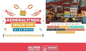 Kemeraltı’nda şenlik başlıyor