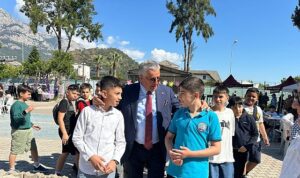 Kemer’de Hıdırellez ateşi yakıldı