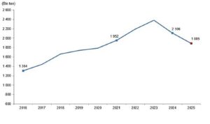 Kırmızı Et Üretim İstatistikleri, 2025
