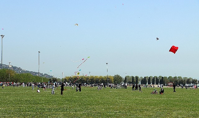 Maltepe’de gökyüzü uçurtmalarla renklendi