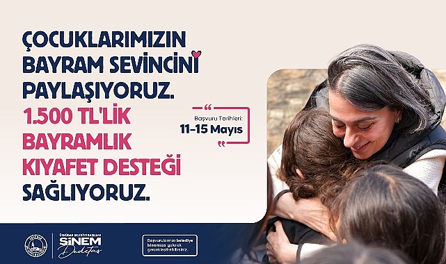 Üsküdar Belediyesi’nden Çocukların Bayram Sevincine 1500 Liralık Kıyafet Desteği