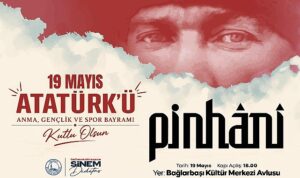 Üsküdar’da 19 Mayıs Coşkusu Pinhani Konseriyle Taçlanacak