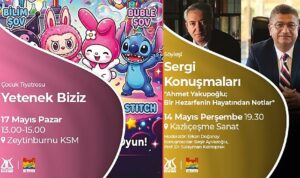 Zeytinburnu Kültür Sanat 11-17 Mayıs Haftalık Etkinlik Takvimi