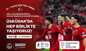 A Milli Takım İçin Tek Yürek: Ay-Yıldızlı Heyecanın Adresi Üsküdar