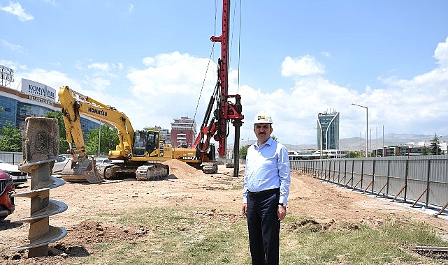 Başkan Altay: “Konya Tarihine Geçecek Altyapı Yatırımlarımız Kesintisiz Bir Şekilde Devam Ediyor”