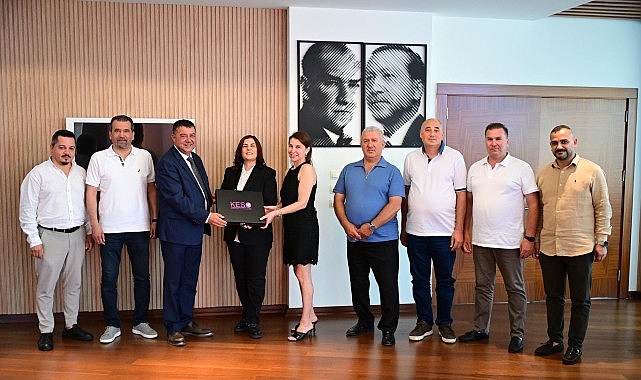 Başkan Çerçioğlu’na Kuşadası Esnaf ve Sanatkârlar Odası’ndan Ziyaret