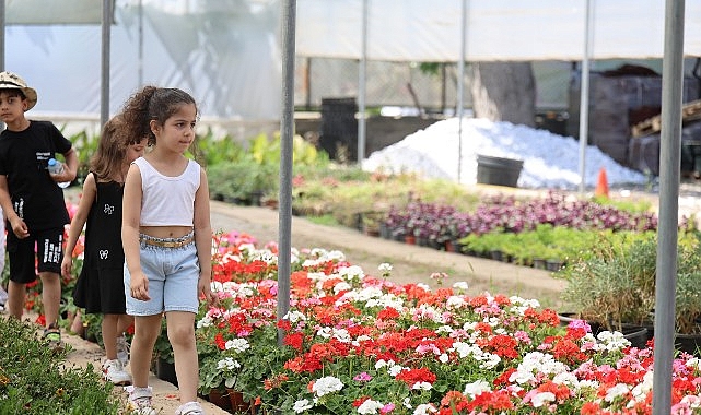 Başkan Çerçioğlu’nun Çalışmaları ile Minik Öğrenciler Doğa Sevgisini Öğreniyor