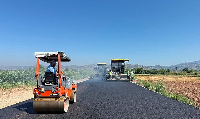 Başkan Çerçioğlu’nun Öncülüğünde Aydın’ın Tüm İlçelerinde Yol Yapım ve Yenileme Çalışmaları Devam Ediyor