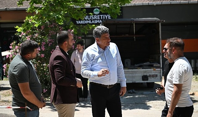 Başkan Kocaman, Nusretiye Meydan Projesini Yerinde İnceledi