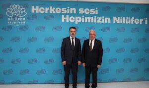 Başkan Şadi Özdemir, Şahin Biba’yı Ağırladı