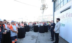 Başkan Taban Temizlik İşleri Müdürlüğü Personeliyle Buluştu