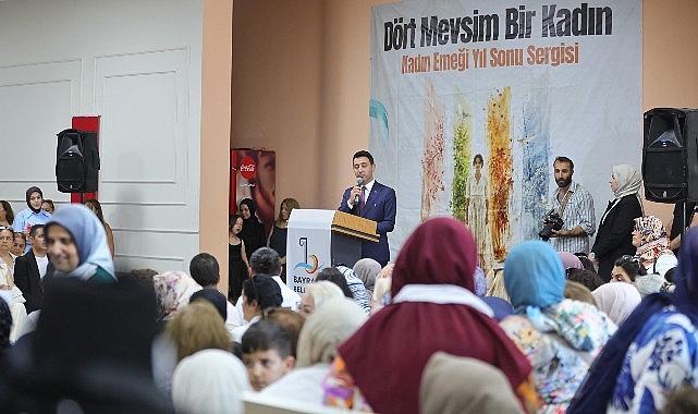 Bayraklı’nın Üreten Kadınları Eserlerini Sergiledi