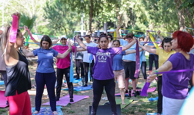 Bucalı kadınlardan spor kurslarına yoğun ilgi