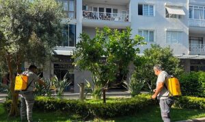 Büyükşehir’den Kemer Liman Caddesi’nde bakım onarım çalışması
