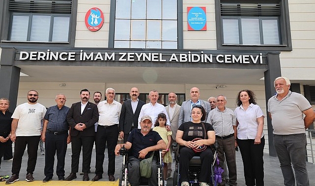 Derince’nin yeni cemevindeki son kontrolleri Başkan Büyükakın yaptı