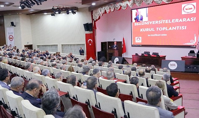 DEÜ Rektörü Prof. Dr. Bayram Yılmaz, 264. Üniversitelerarası Kurul Toplantısı’na Katıldı
