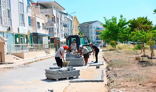 Didim Belediyesi’nden Efeler ve Yeni Mahalle’de Yol Bakım ve Onarım Çalışması