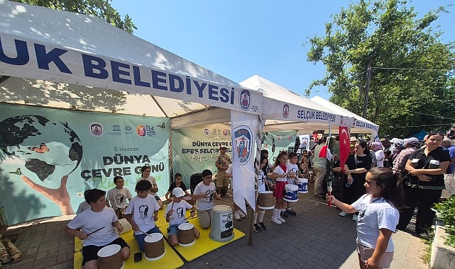 Efes Selçuk’ta Dünya Çevre Günü “Atığını Getir, Hediyeni Götür” Etkinliğiyle Kutlandı