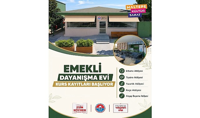 Emekli Dayanışma Evi’nde Ücretsiz Kurslar Dönemi Başlıyor
