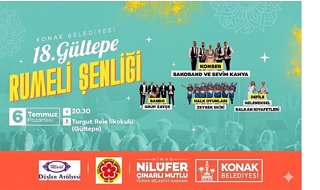 Gültepe Rumeli Şenliği 18 yaşında