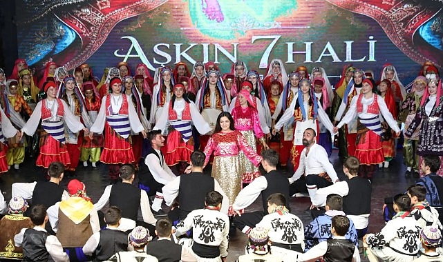 İnegöl Belediyesi Halk Dansları Topluluğu Yaza Merhaba Dedi