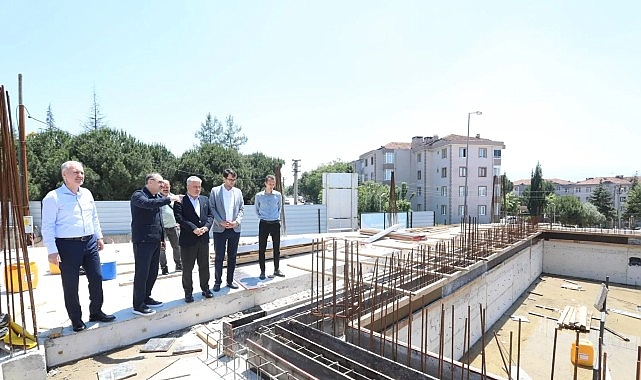İnegöl’de Devam Eden Projeler Yerinde İncelendi