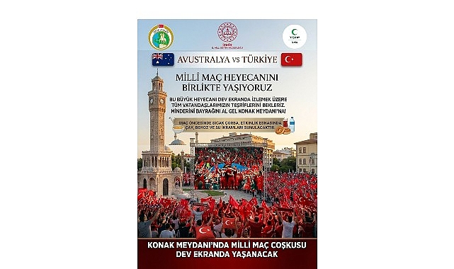 İzmir’de Çifte Coşku: Milli Heyecan ve Sağlıklı Yaşam Buluşması