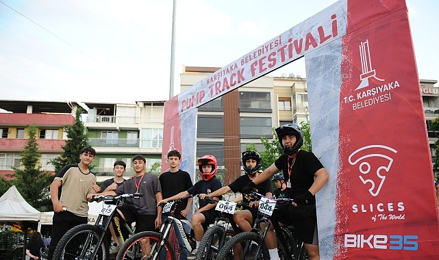 Karşıyaka Belediyesi’nden Türkiye’de bir ilk: Heyecan dolu pump track gece yarışı!