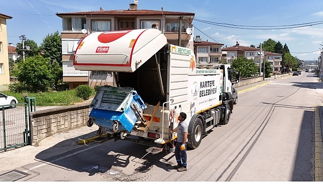 Kartepe’de Bayram Sonrası Titiz Çalışma