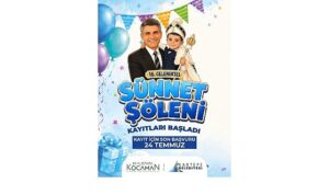 Kartepe’de Sünnet Şöleni İçin Kayıtlar Başladı