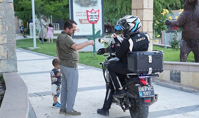 Keçiören Zabıtası vatandaşın huzur ve güvenliği için 7/24 sahada