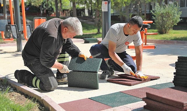 Keçiören’de Parklar Yenileniyor