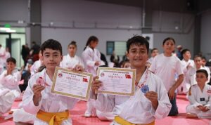 Keçiören’in Altyapı Sporcuları Karate Kuşak Sınavında Ter Döktü