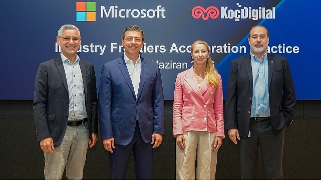 KoçDigital ve Microsoft’tan   Türkiye’nin küresel rekabetteki gücünü arttıracak yapay zeka hamlesi