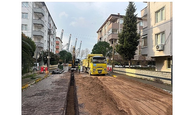 Körfez Mimar Sinan Mahallesi’nde Altyapı Çalışmalarında Sona Yaklaşıldı